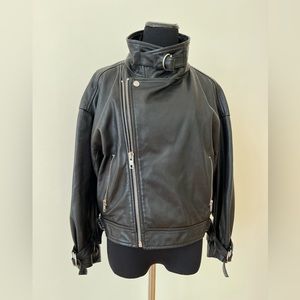 Leather jacket by Maje